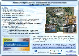 Hammarby Sjöstadsverk - Centrum for innovative municipal wastewater purification