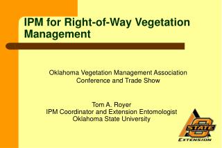 IPM for Right-of-Way Vegetation Management