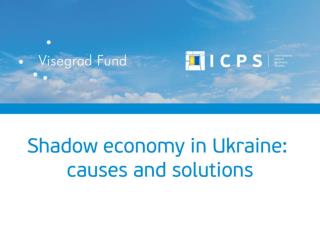 Ukraine’s shadow economy in relation to GDP ( % )