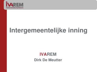 Intergemeentelijke inning