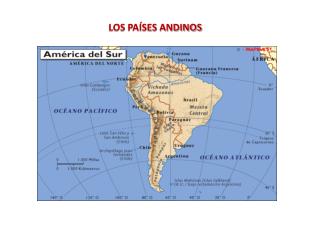 LOS PAÍSES ANDINOS