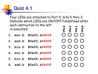 Quiz 4 .1