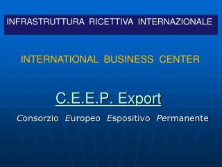C.E.E.P. Export