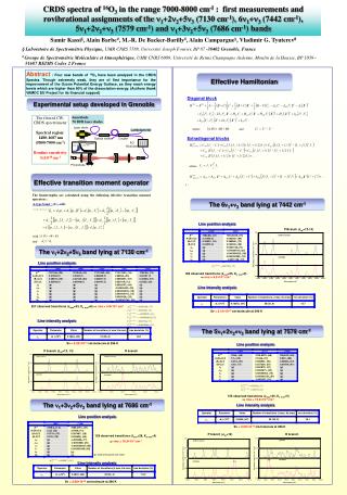 Experimental setup developed in Grenoble