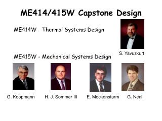 ME414/415W Capstone Design