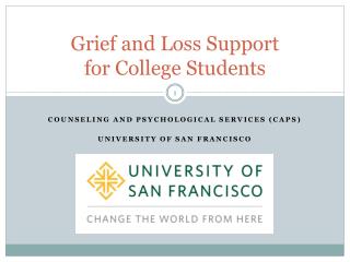 Grief and Loss Support for College Students
