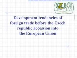 Table 2: Foreign indebtedness of the CR