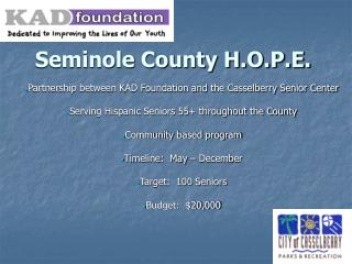 Seminole County H.O.P.E.