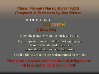 VAN GOGH