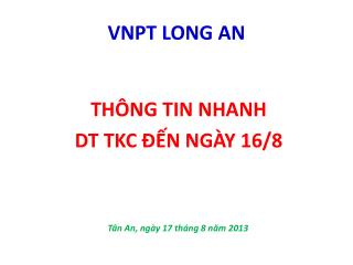 VNPT LONG AN