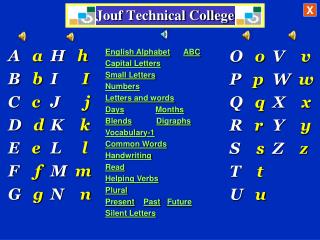Jouf Technical College