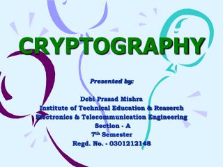 CRYPTOGRAPHY