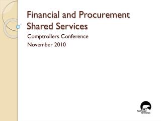 Financial and Procurement Shared Services