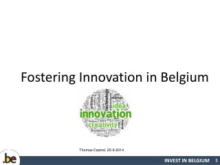 Fostering Innovation in Belgium