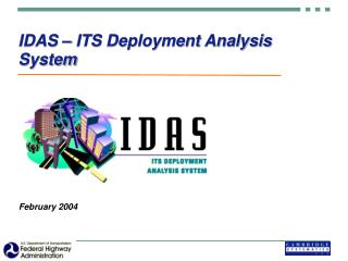 IDAS – ITS Deployment Analysis System