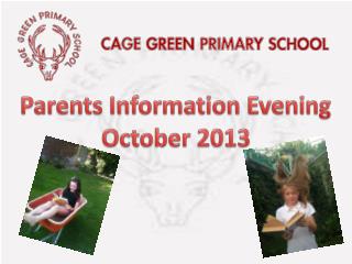 Parents Information Evening October 2013