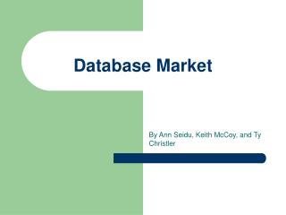 Database Market