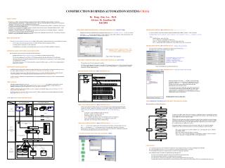 CONSTRUCTION BUSINESS AUTOMATION SYSTEM ( CBAS )