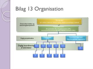 Bilag 13 Organisation