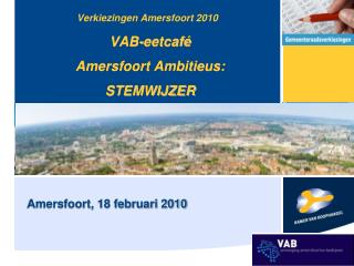 Verkiezingen Amersfoort 2010