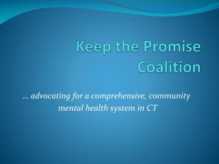 Keep the Promise Coalition