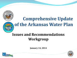 Comprehensive Update of the Arkansas Water Plan