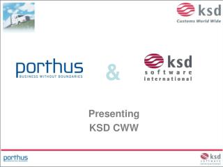 Presenting KSD CWW