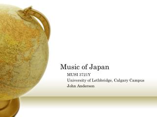 Music of Japan