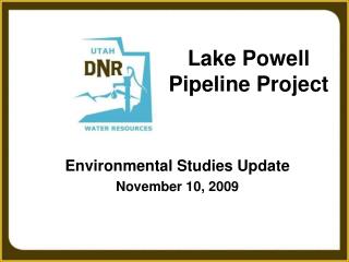 Lake Powell Pipeline Project