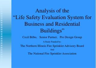 Analysis of the “Life Safety Evaluation System for Business and Residential Buildings”