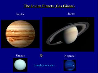 The Jovian Planets (Gas Giants)