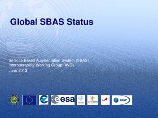 Global SBAS Status