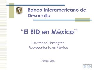 Banco Interamericano de Desarrollo