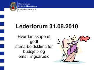 Lederforum 31.08.2010