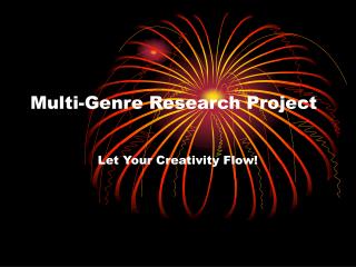 Multi-Genre Research Project