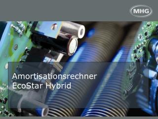 Amortisationsrechner EcoStar Hybrid