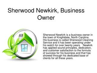 Sherwood Newkirk-Business Owner