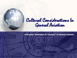 Cultural Considerations In General Aviation