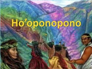 Ho’oponopono