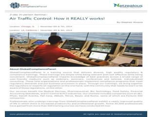 Air Traffic Control: How it REALLY works!