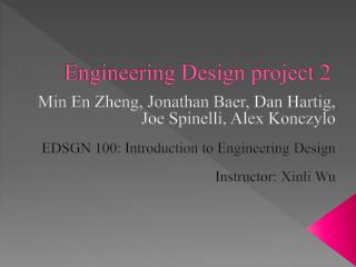 Engineering Design project 2