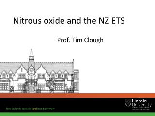 Nitrous oxide and the NZ ETS