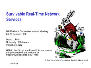 Survivable Real-Time Network Services