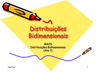 Distribuições Bidimensionais