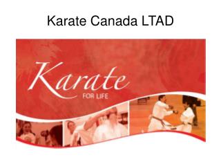 Karate Canada LTAD