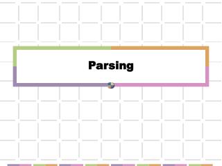 Parsing