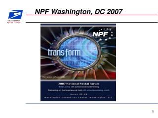 NPF Washington, DC 2007