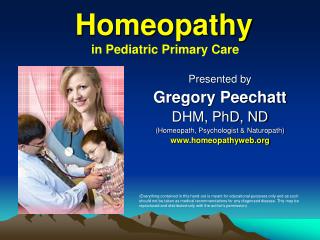 Homeopathy