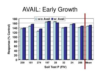 AVAIL: Early Growth