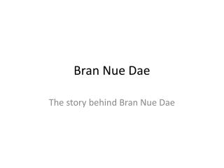 Bran Nue Dae